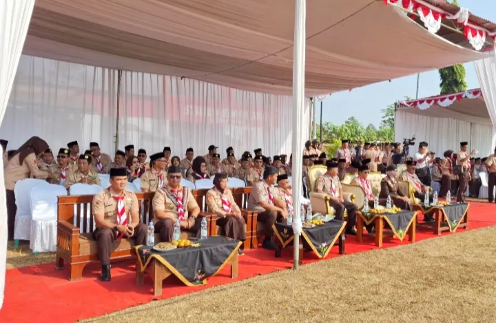 Kalapas Batang Hadiri Upacara Hari Pramuka ke-65, Dorong Penguatan Karakter Generasi Muda