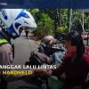 Satlantas Polres Belitung Jaring Pelanggar Lalu Lintas Lewat ETLE Handheld