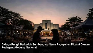 Diduga Pungli Berkedok Sumbangan, Nama Paguyuban Dicatut Oknum Pedagang Gedung Nasional