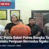 Timgab URC Polda Babel-Polres Bangka Tengah Tangkap Pelaku Penipuan Bermodus Ngaku Polisi