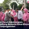 Hangat Dan Penuh Kekeluargaan, Kapolres Belitung Bersama Ketua Bhayangkari Kunker Ke Polsek Tanjungpandan