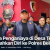 Terduga Penganiaya di Desa Terong Menyerahkan Diri ke Polres Belitung