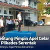 Bupati Belitung Pimpin Apel Gelar Pasukan Pilkades Serentak: Amankan Pilkadesnya, Jaga Persaudaraannya