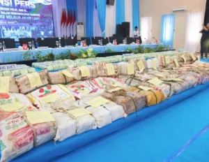 Satgas Gabungan Gagalkan Penyelundupan 800 Kg Ketamin HCL, Nilainya Capai Rp1,28 Triliun