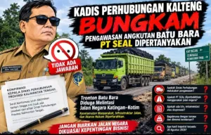 Pengawasan Angkutan Batu Bara PT SEAL di Jalan Negara Katingan–Kotim Dipertanyakan