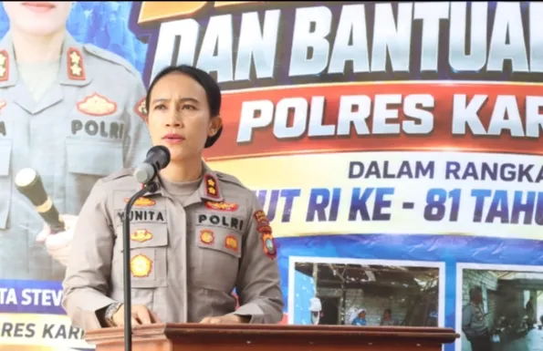 Kapolres Karimun Resmikan Rumah Hasil Bedah Polsek Kuba untuk Janda 65 Tahun