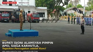 Bupati Djoni Alamsyah Pimpin Apel Siaga Karhutla, Tegaskan Pencegahan adalah Kunci