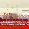 Polres Belitung Sosialisasikan Penerimaan Murid Baru SMA Kemala Taruna Bhayangkara di SMPN 6 Tanjungpandan
