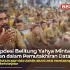 Ketua Apdesi Belitung Yahya Minta Desa Dilibatkan dalam Pemutakhiran Data BPS