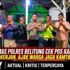 Sat Binmas Polres Belitung Sambangi Pos Kamling Mufakat Kerjan