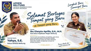 APDESI Belitung Apresiasi Dedikasi Kasi Datun Kejari Belitung, Gianyta Aprilia: Selamat Bertugas di Tempat Baru
