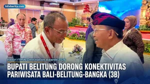 Hadiri ITMW Destination Awards 2026, Bupati Belitung Dorong Konektivitas Pariwisata Bali–Belitung–Bangka (3B)