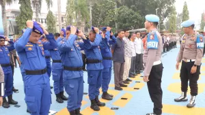 Tim Divpropam Mabes Polri Gelar Opsgaktiblin di Polres Karimun.