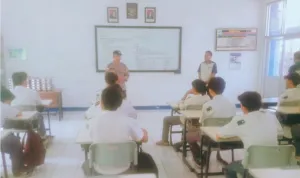 Polres Purwakarta Edukasi Siswa SMK Bina Taruna, Imbau Tak Mudah Terprovokasi Aksi Unras