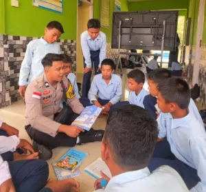 Polres Karimun Gencarkan Sosialisasi SPMB SMA Kemala Taruna Bhayangkara, Tersedia Beasiswa Penuh