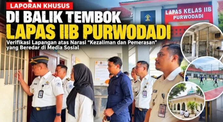 Di Balik Tembok Lapas Purwodadi, Tudingan Pemerasan Diuji Lewat Verifikasi Lapangan