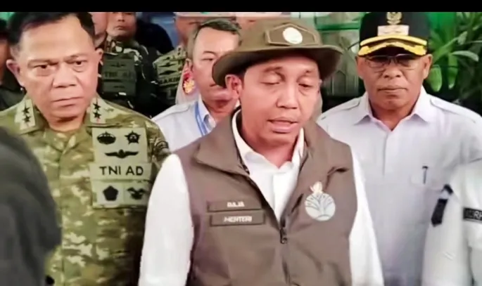 Karhutla Mengancam Tanjung Puting, Menhut Raja Juli Antoni Turun Langsung Bersama Pangdam dan Pemda