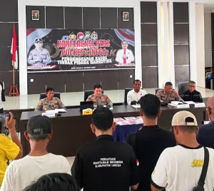 Polres Lingga Bongkar Dugaan Peredaran Sabu di Senayang, Empat Orang Diamankan