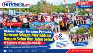 Oktober Bugar Bersama Pemuda, Ratusan Warga Padati Embung Wijaya Alasmalang