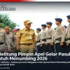 Kapolres Belitung AKBP Satria Darma Pimpin Apel Gelar Pasukan Operasi Patuh Menumbing 2026