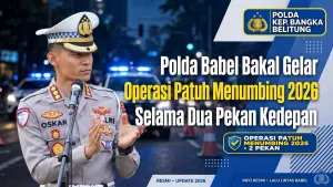 Polda Babel Bakal Gelar Operasi Patuh Menumbing 2026 Selama Dua Pekan Kedepan