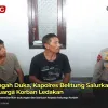 Hadir di Tengah Duka, Kapolres Belitung Salurkan Tali Asih Kepada Keluarga Korban Ledakan