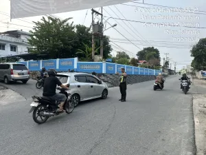 Pastikan Aktivitas Pagi Aman, Satlantas Polres Karimun Perkuat Pengamanan di Sejumlah Titik